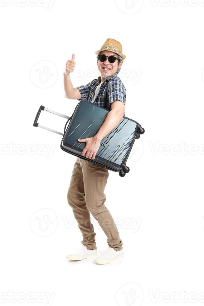 Man with Luggage photo