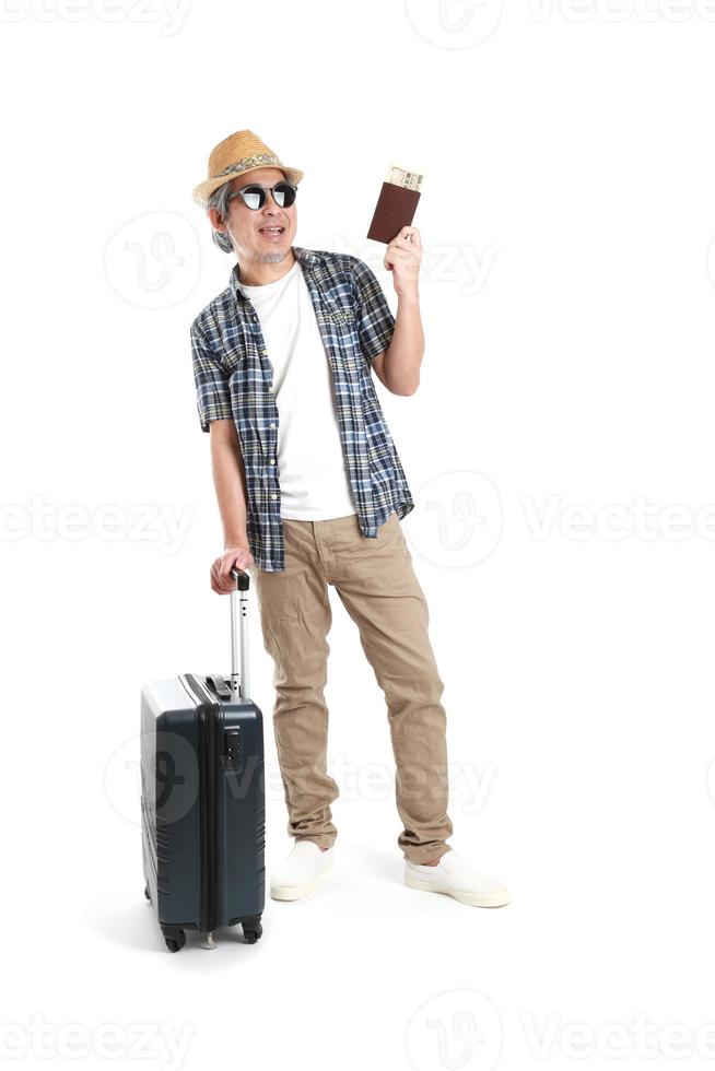 Man with Luggage photo