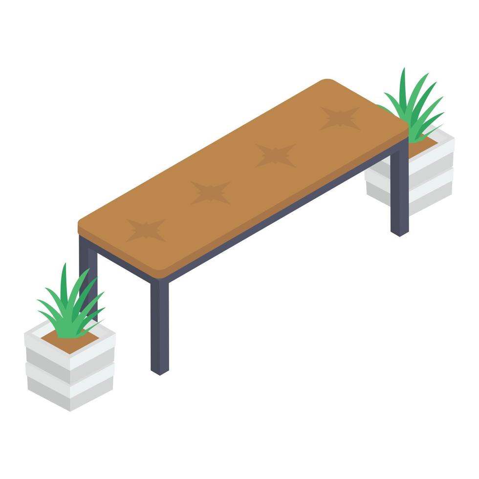 Outdoor Bench Concepts vector