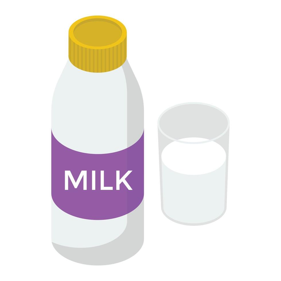 Milk Bottle Concepts vector