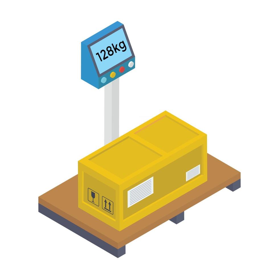 Weighing Machine Concepts vector