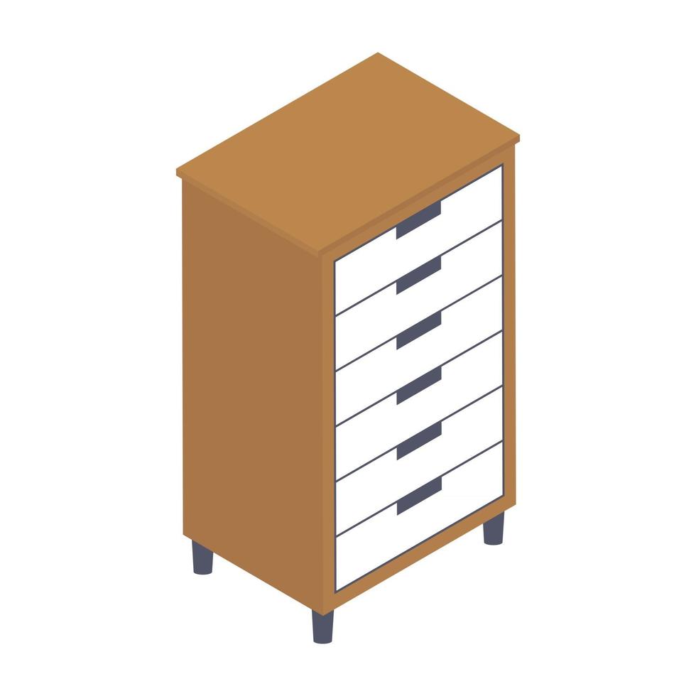 Office Drawer Concepts vector