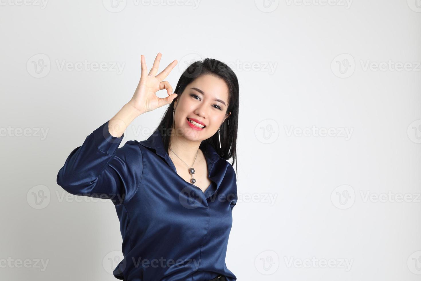 Asian Woman isolated photo