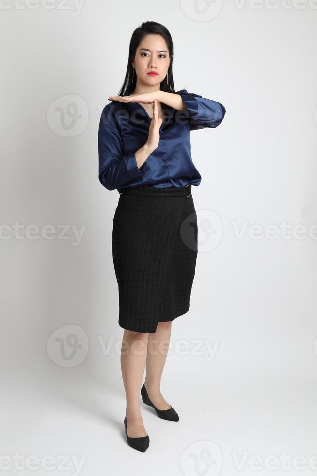 Asian Woman isolated photo