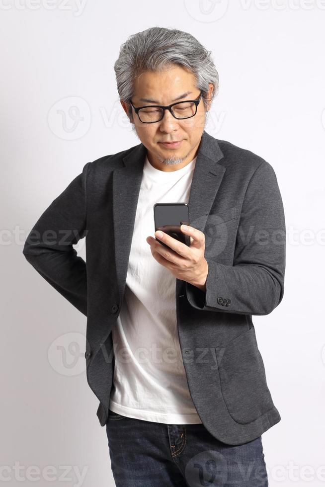 Asian Man Standing photo