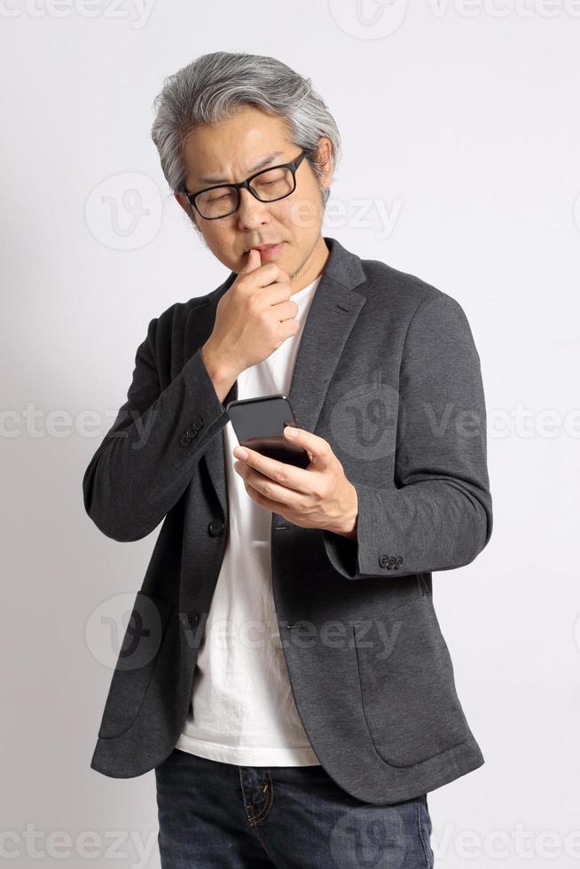 Asian Man Standing photo