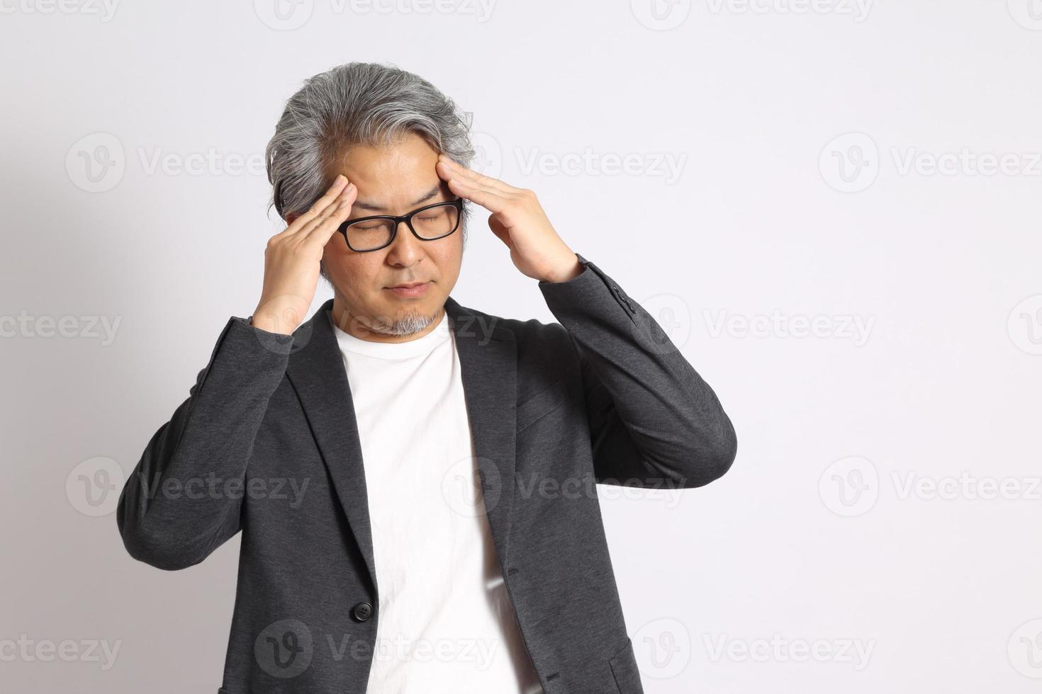 Asian Man Isolated photo