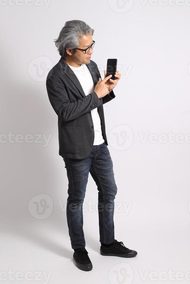 Asian Man Isolated photo