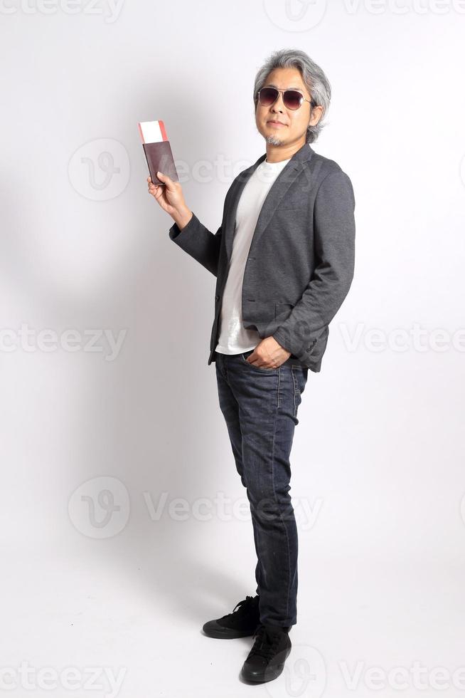Asian Man Isolated photo