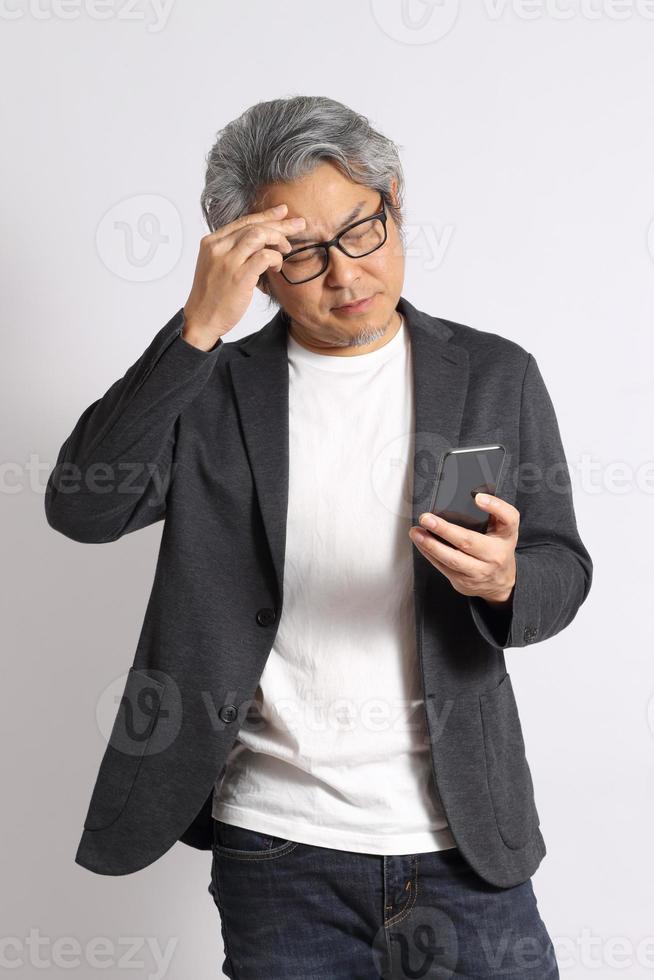 Asian Man Isolated photo