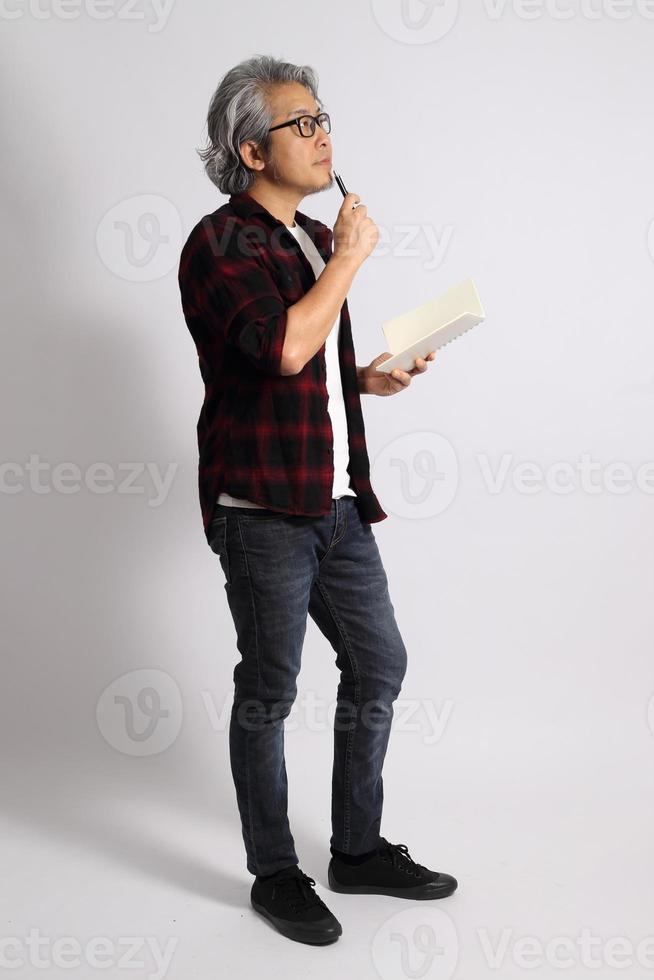 Asian Man Isolated photo