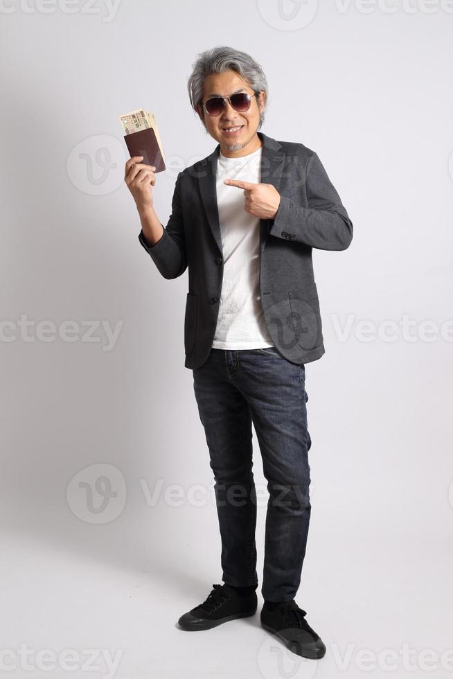 Asian Man Isolated photo