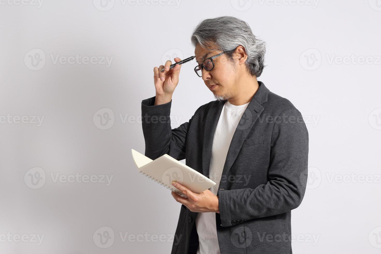 Asian Man Isolated photo