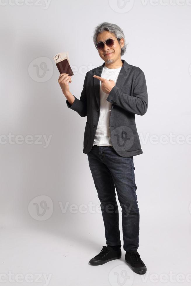 Asian Man Isolated photo