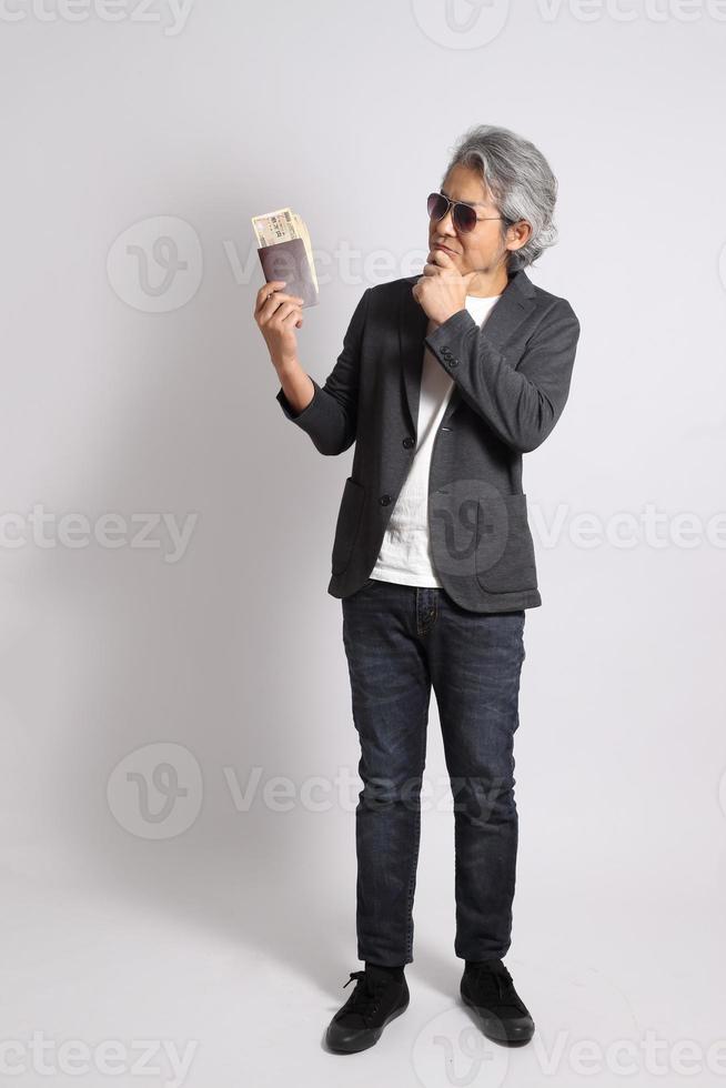 Asian Man Isolated photo