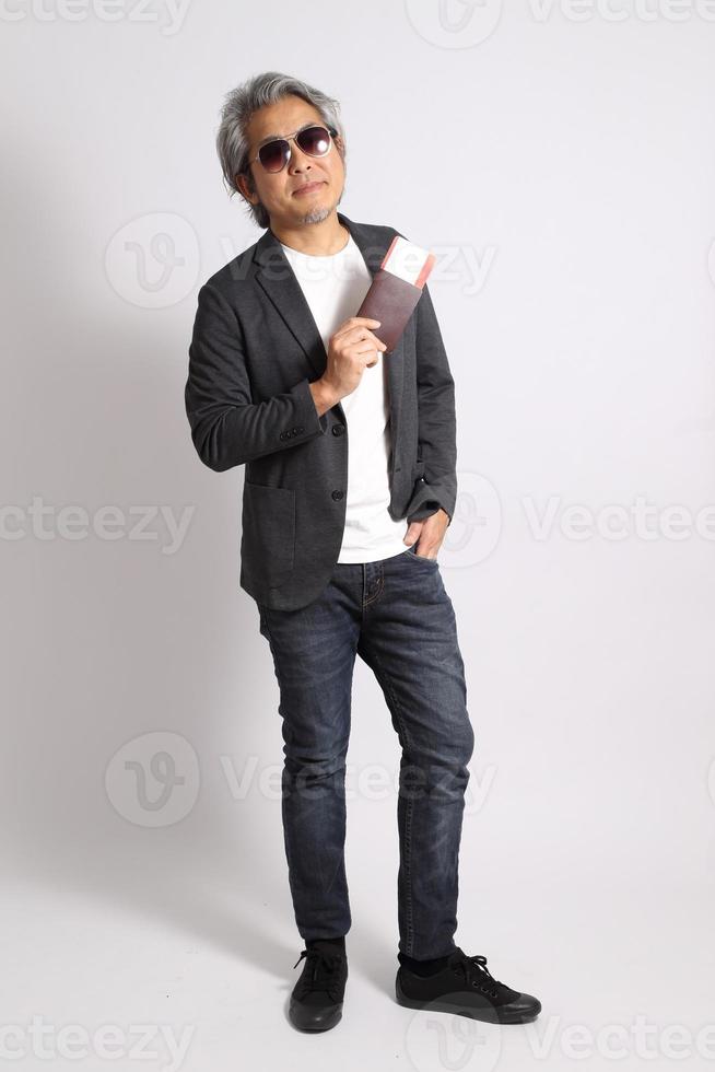 Asian Man Isolated photo