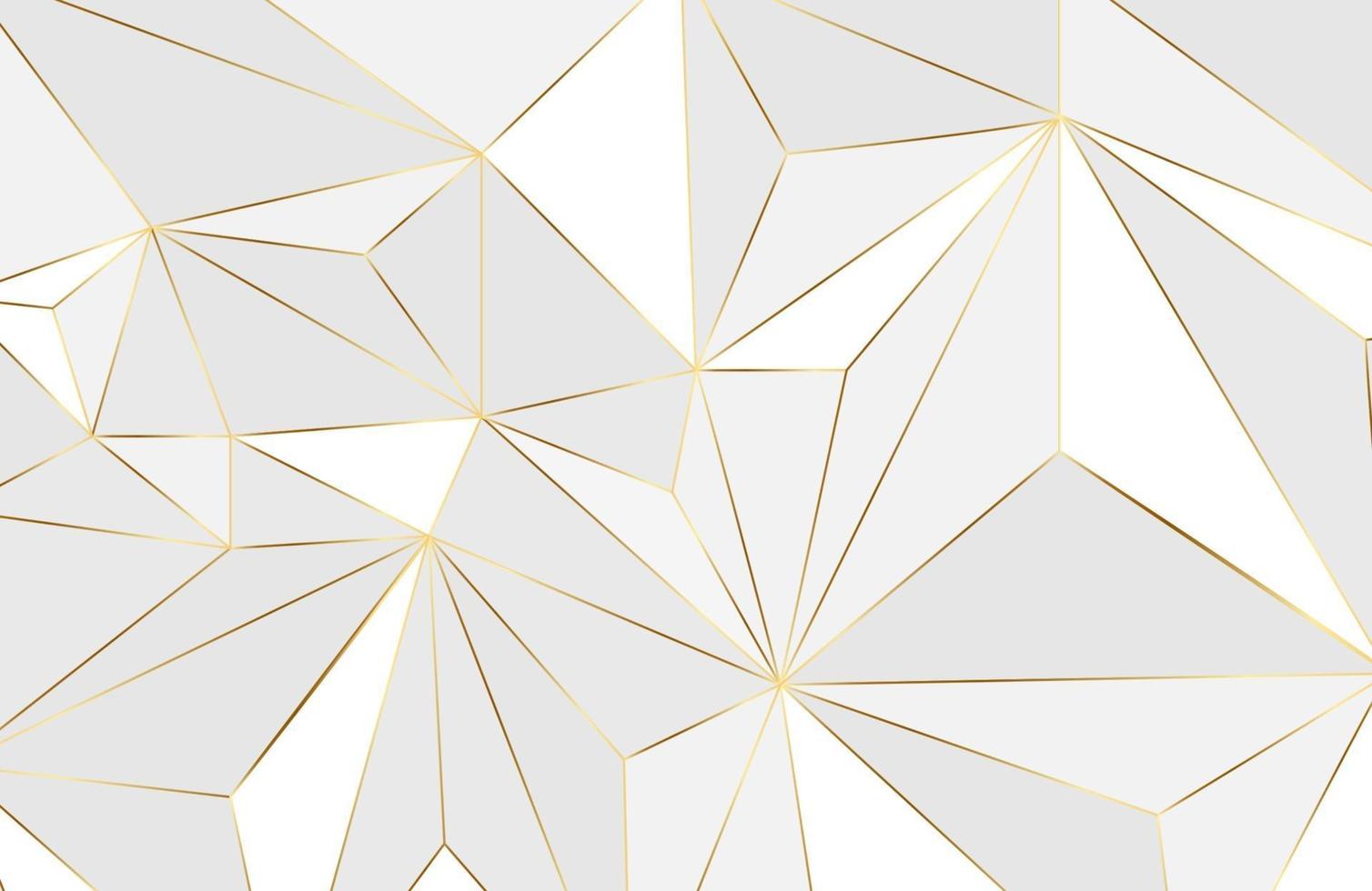 Fondo de diseño geométrico abstracto con elemento blanco y dorado Fondo moderno abstracto vector