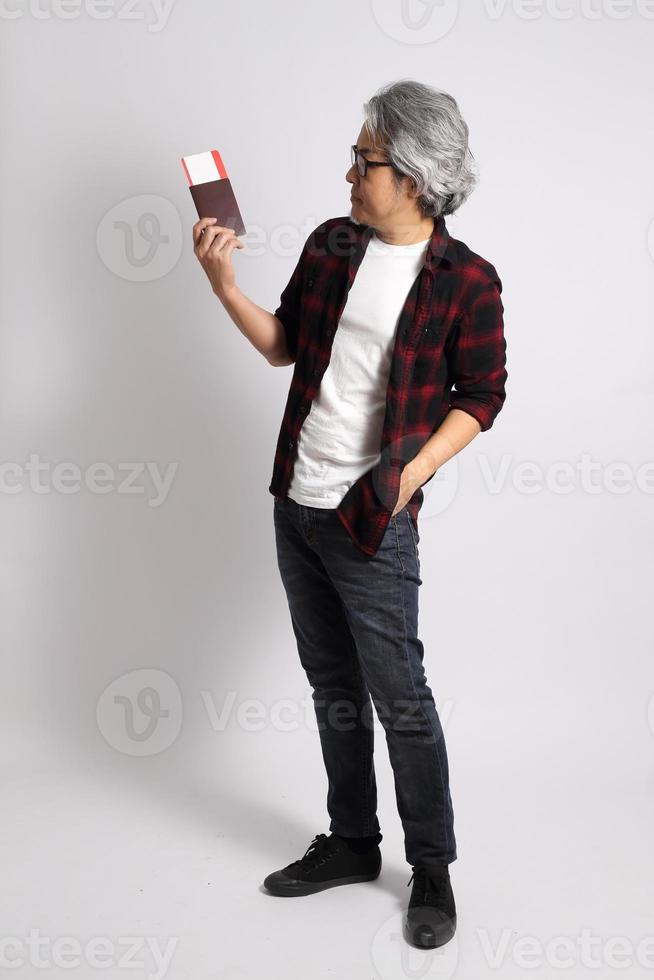 Asian Man Isolated photo