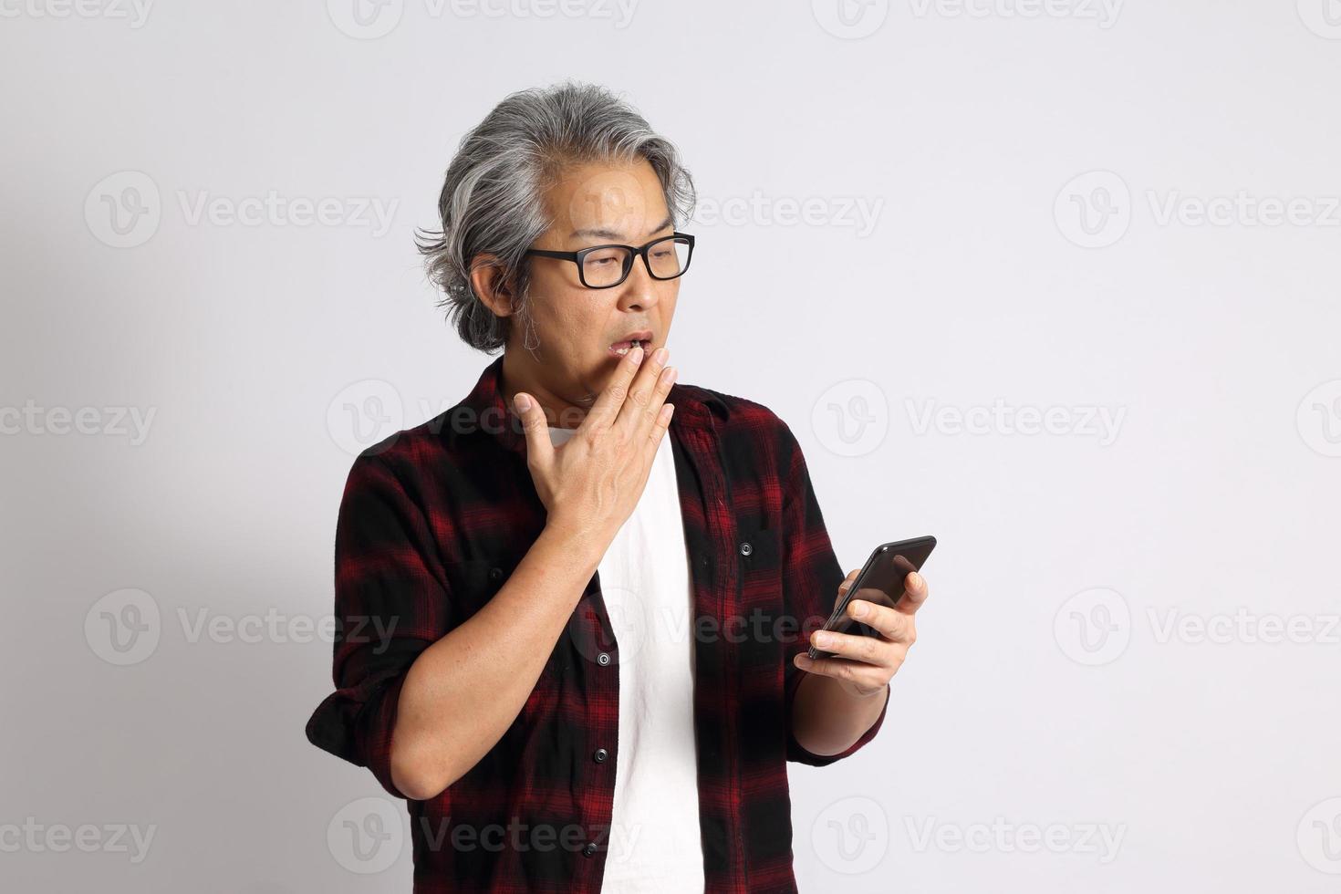 Asian Man Isolated photo