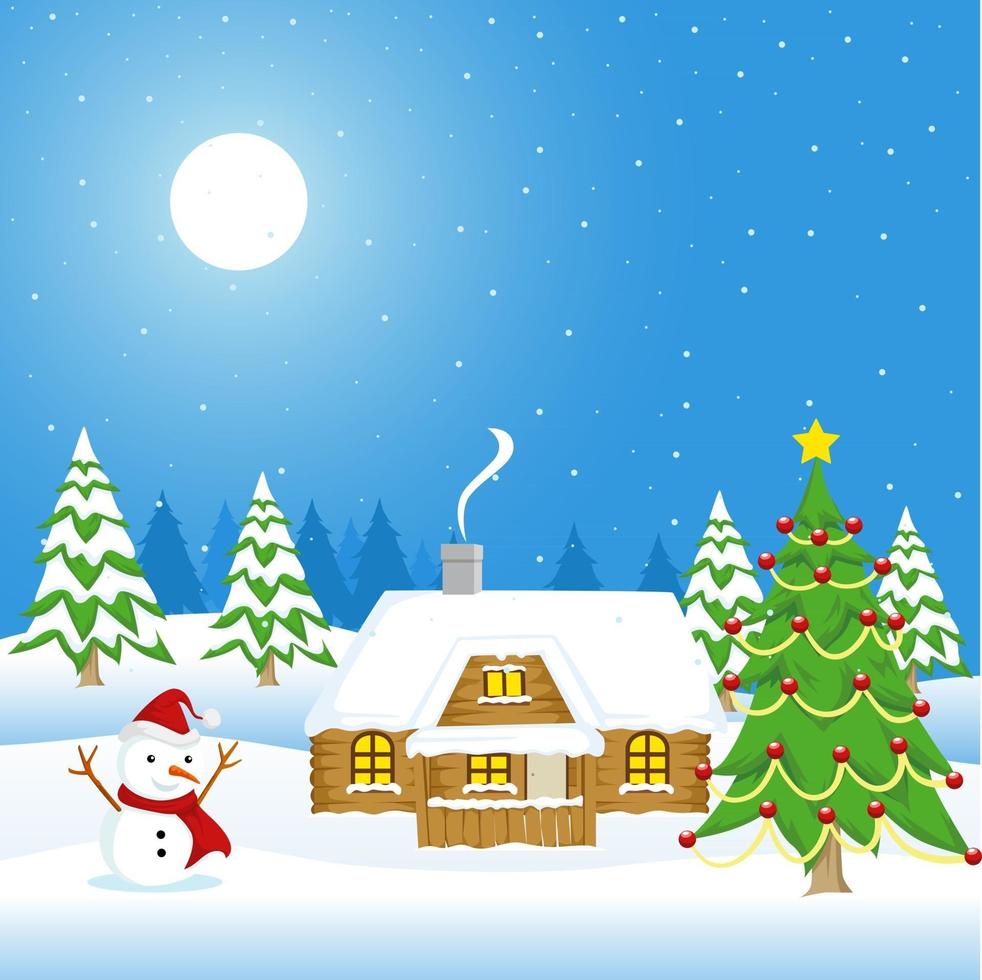 Christmas Theme And Background vector