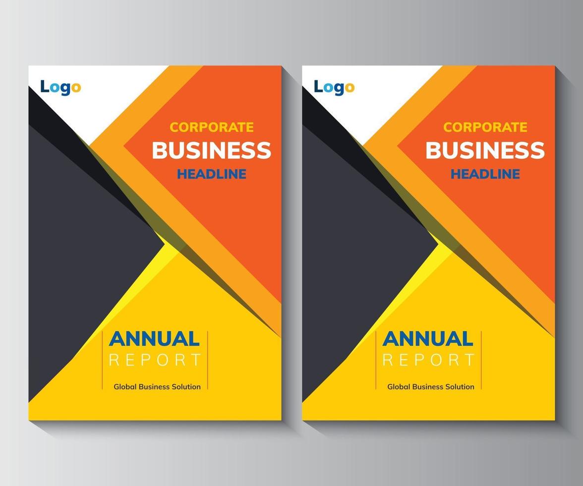 Annual Report design Layout Multipurpose use for any Project, annual report, Brochure, flyer, Poster, Booklet, etc. vector
