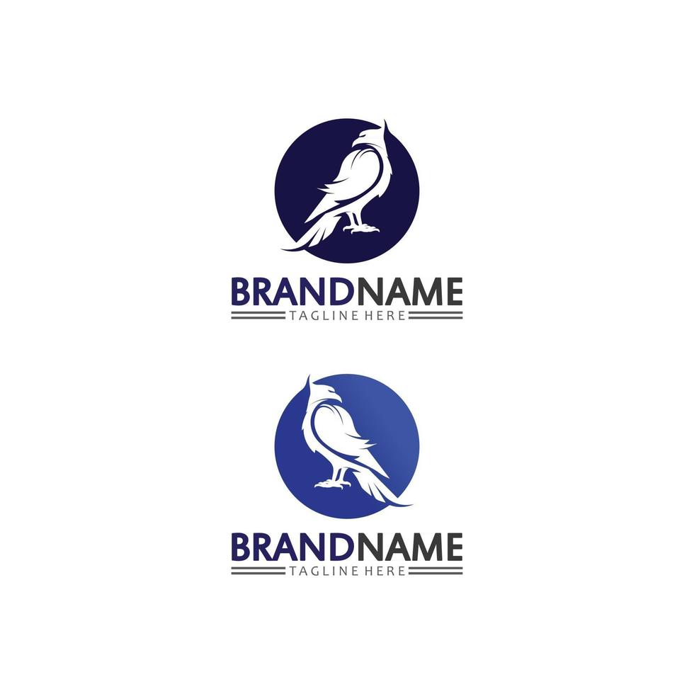 Falcon Logo Template vector