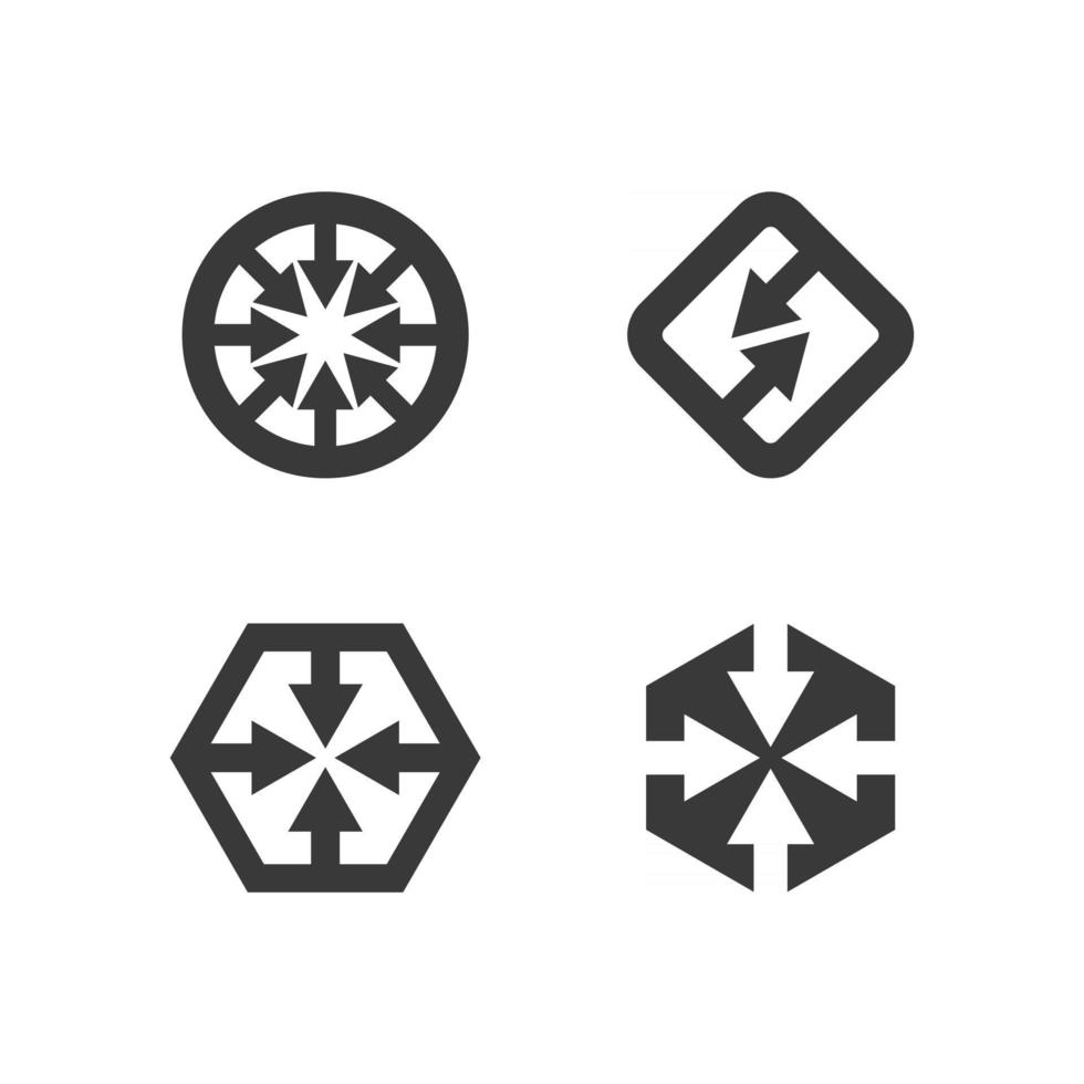 Arrow vector illustration icon