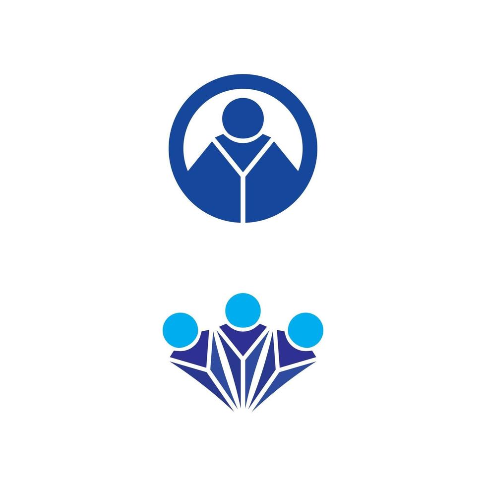 People logo, Team, Succes people work, Group and Community, Group Company and Business logo vector and design Care, Family icon Succes logo