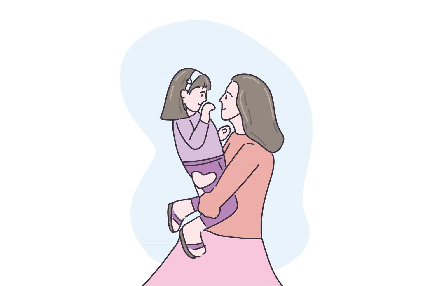 Hand drawn illustration vector