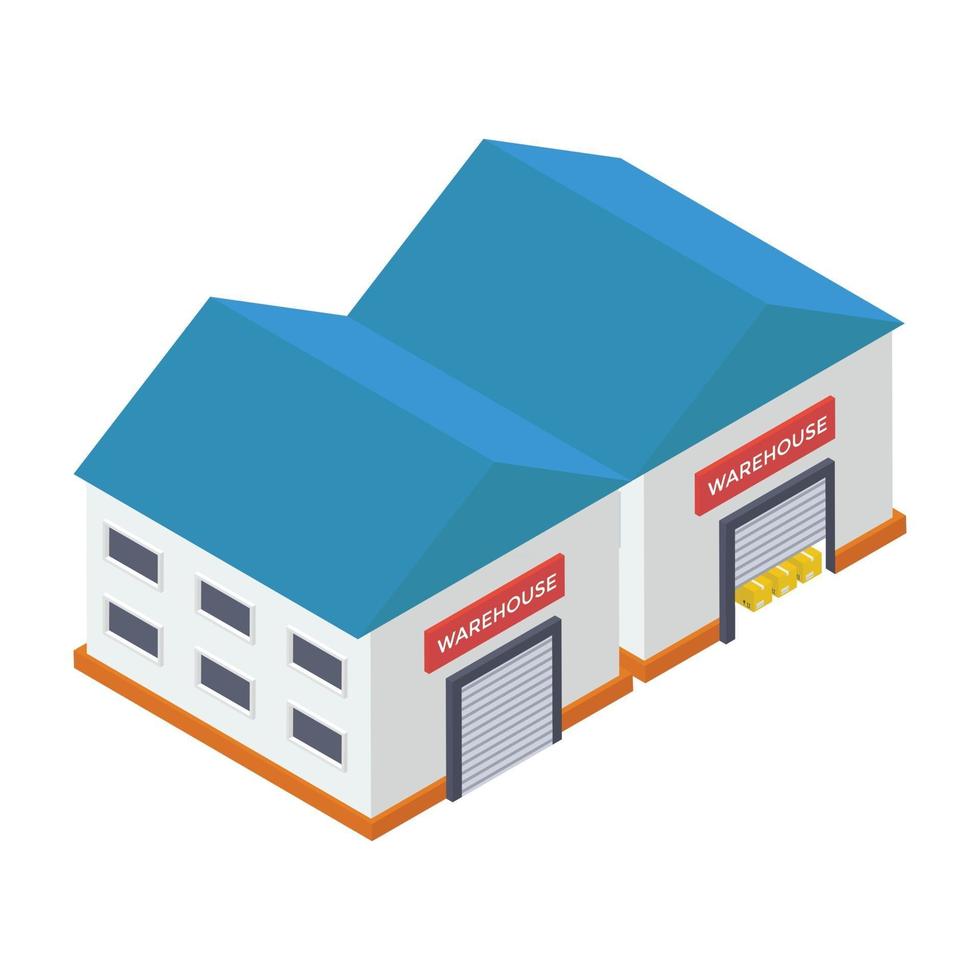 Trending Warehouse Concepts vector