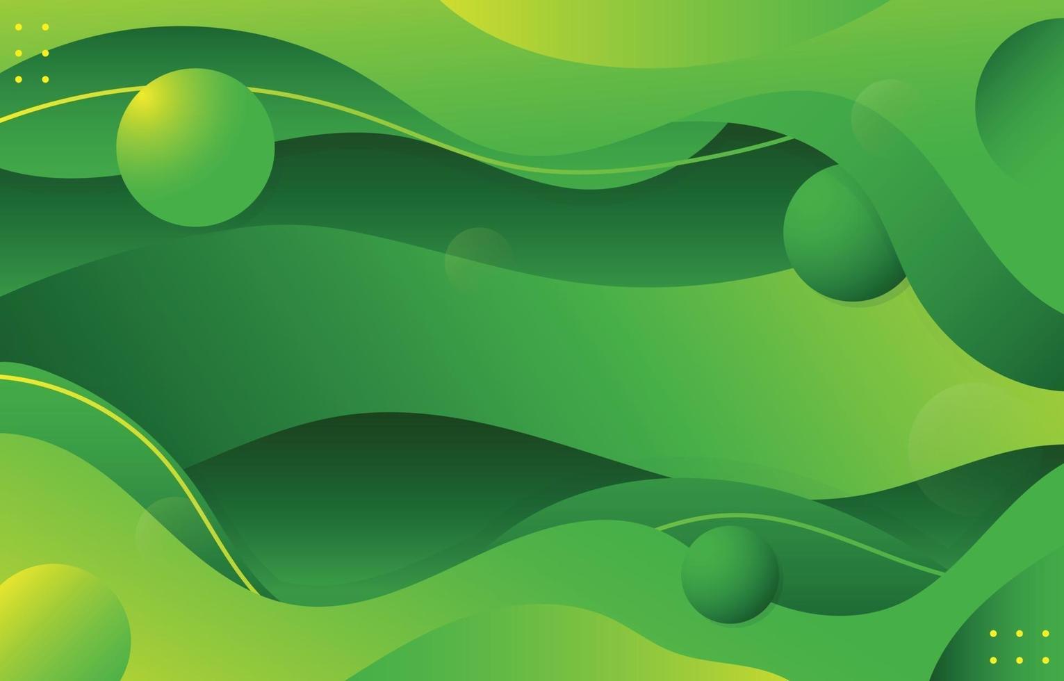 Modern Green Background vector