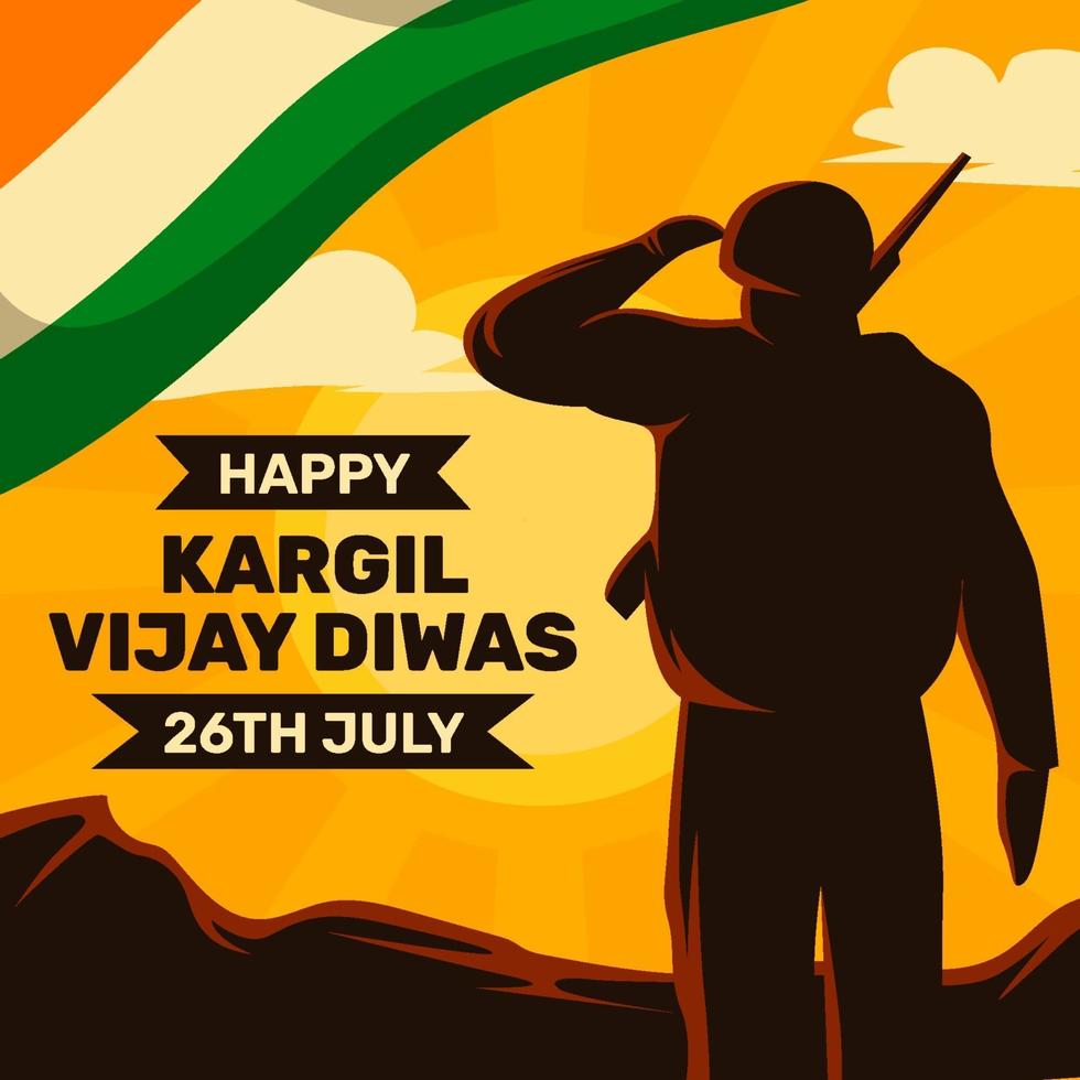 Veterans Day India vector