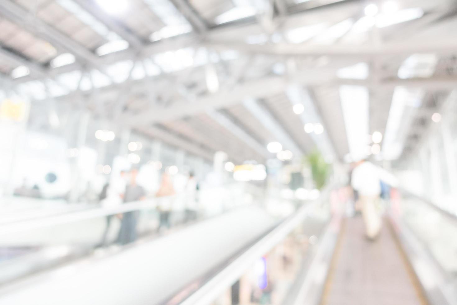 Blurred airport background photo