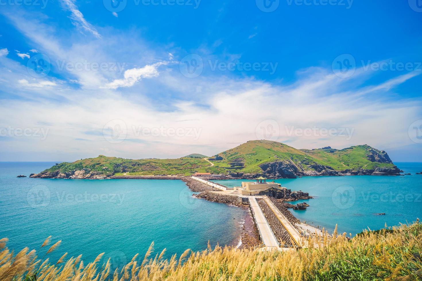 paisaje de la isla de zhongzhu, matsu, taiwán foto