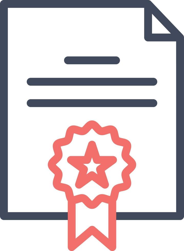 Certificate Vector Icon