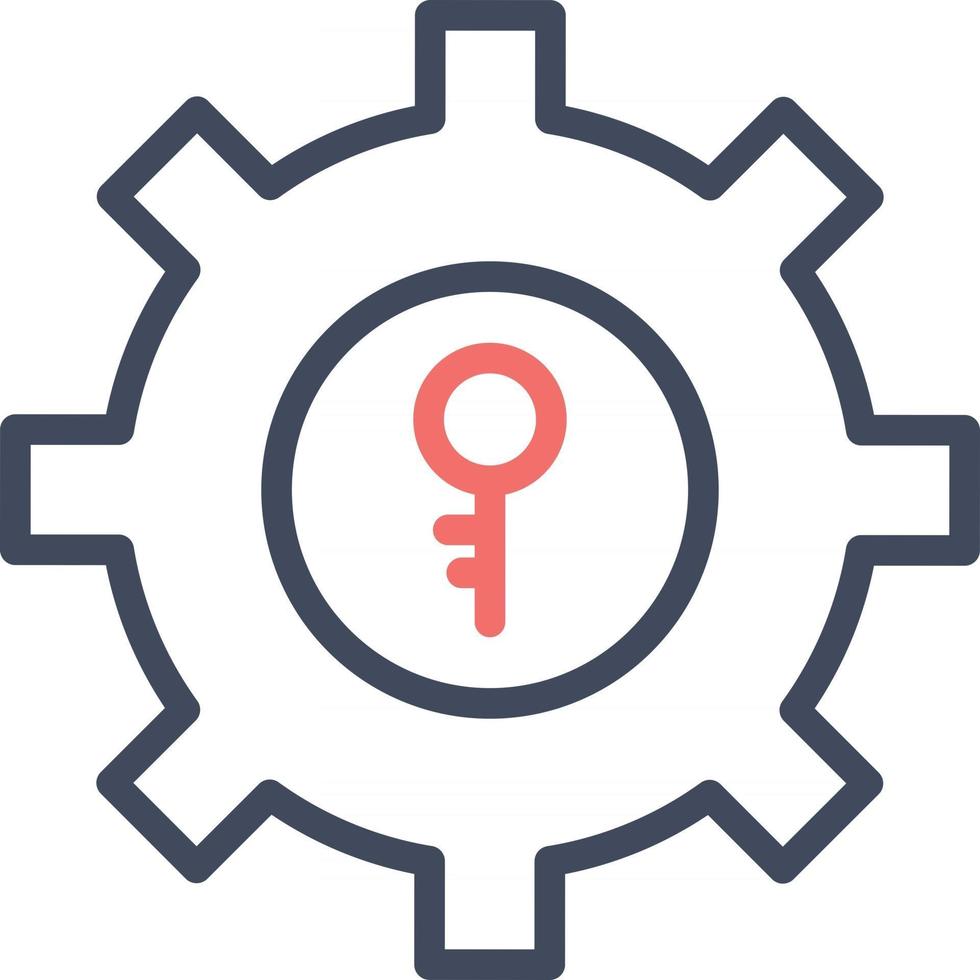 Keywords Optimization Icon vector