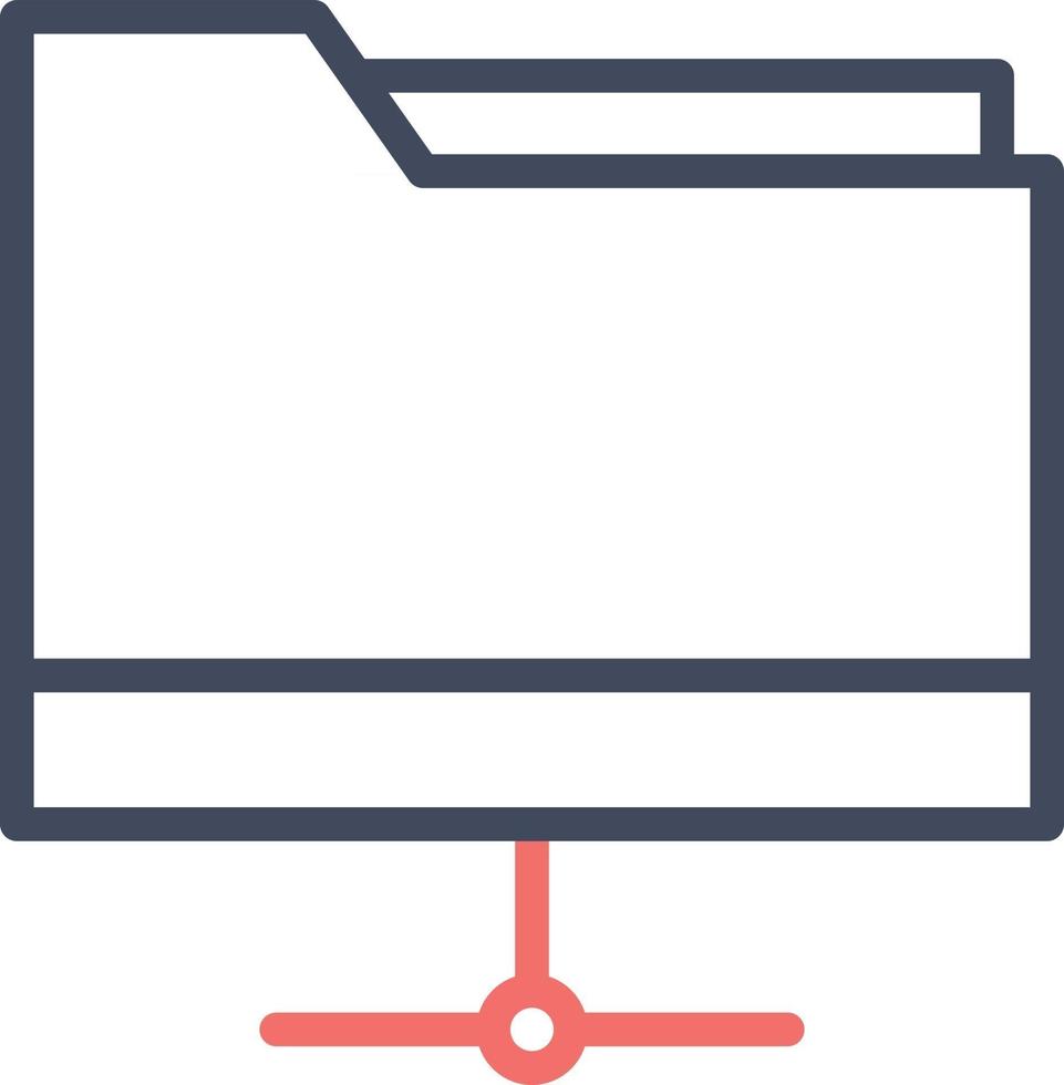 Shared Folder Icon vector