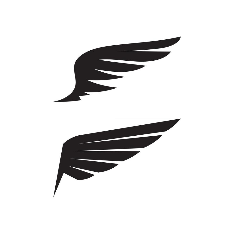 Falcon Wings Logo Template vector icon logo design app