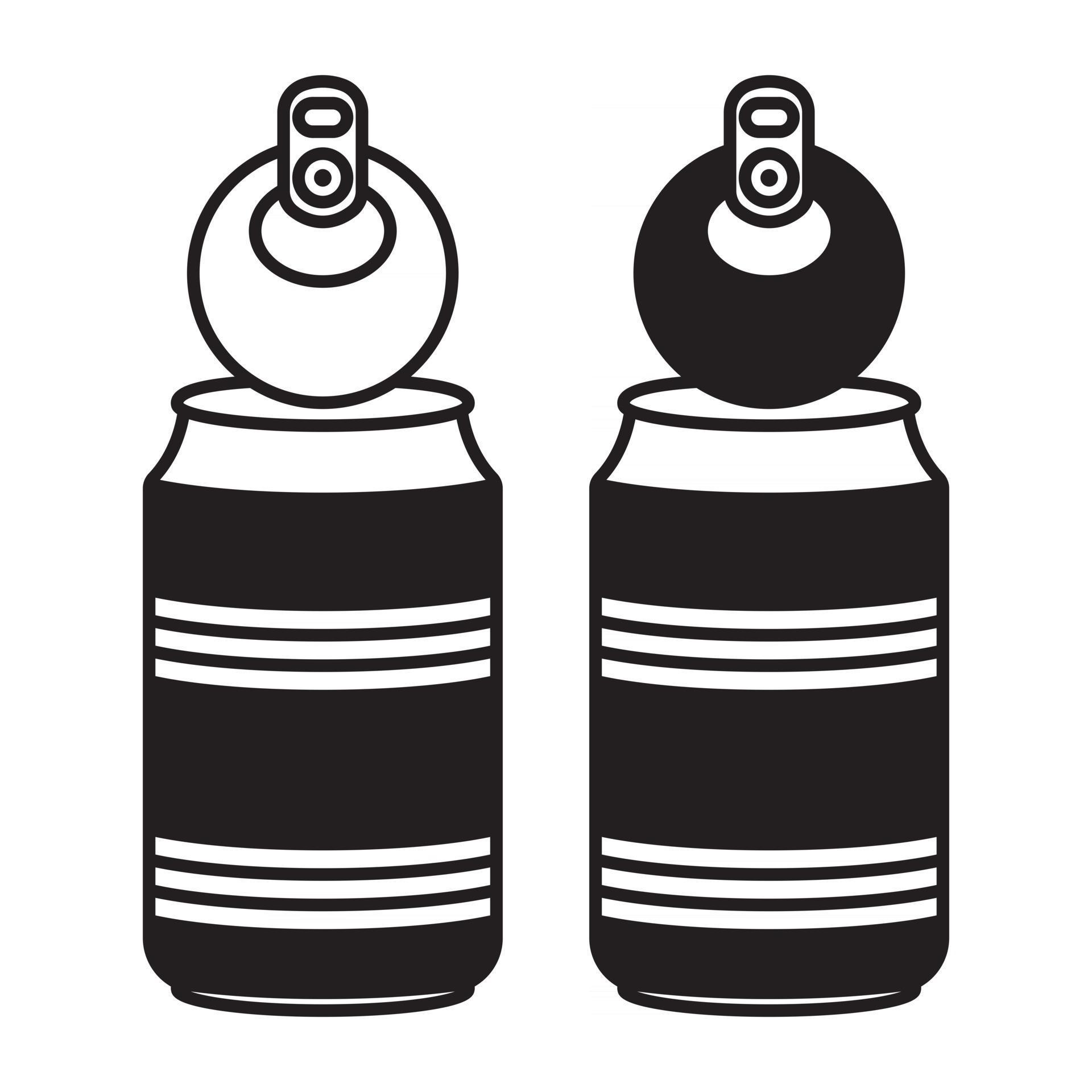 Download Flat vector icon the opened soda can lid for apps and websites 2851635 Vector Art at Vecteezy