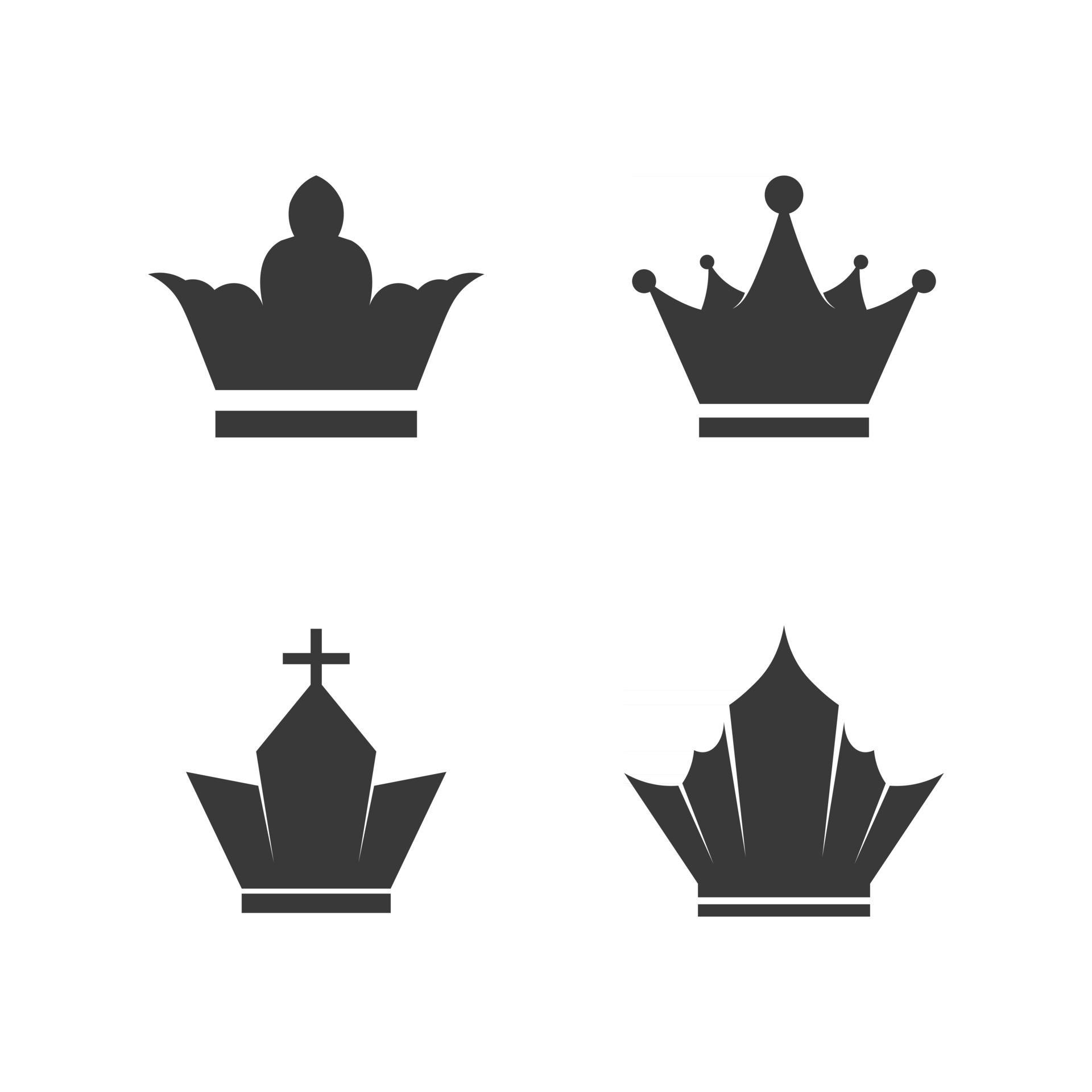 King and Queen Logo Template