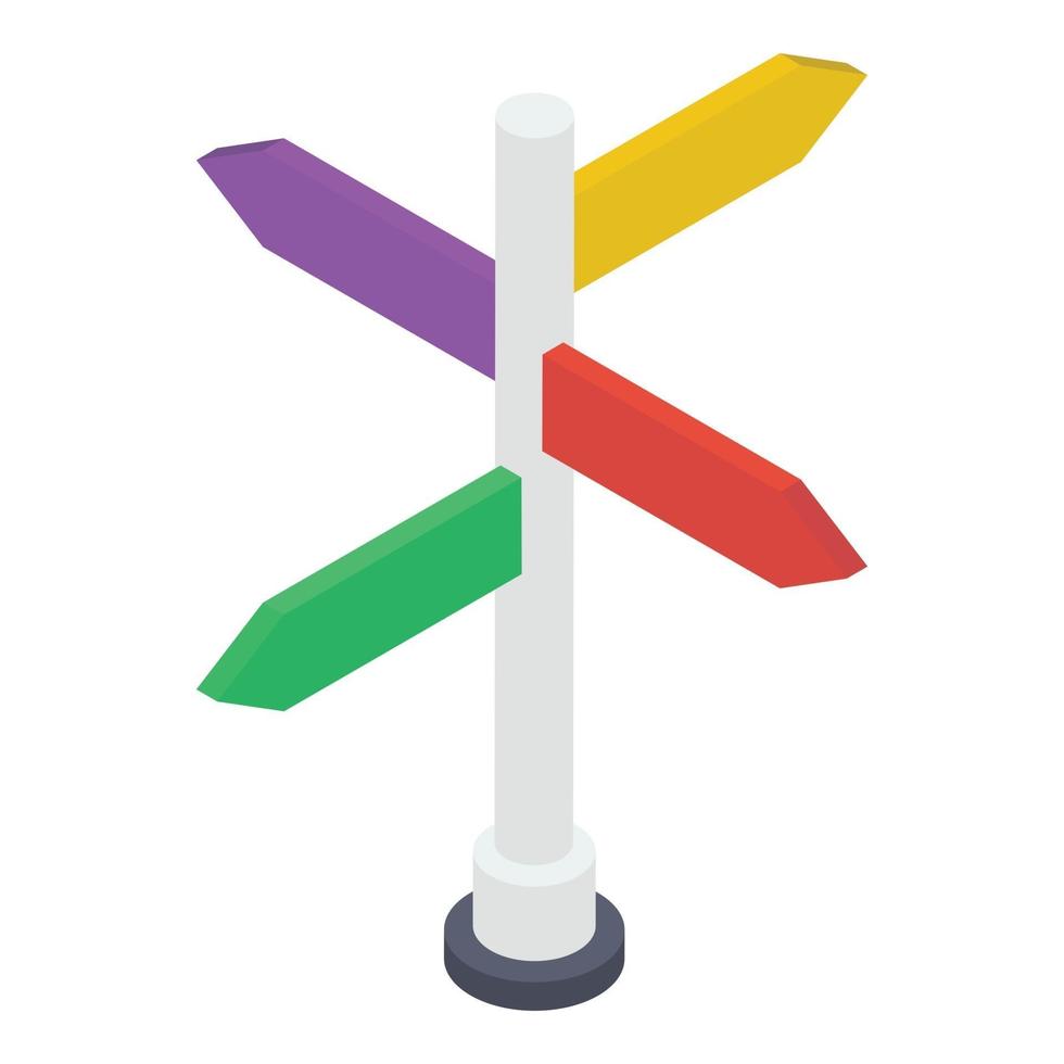 Signpost Direction Arrow vector