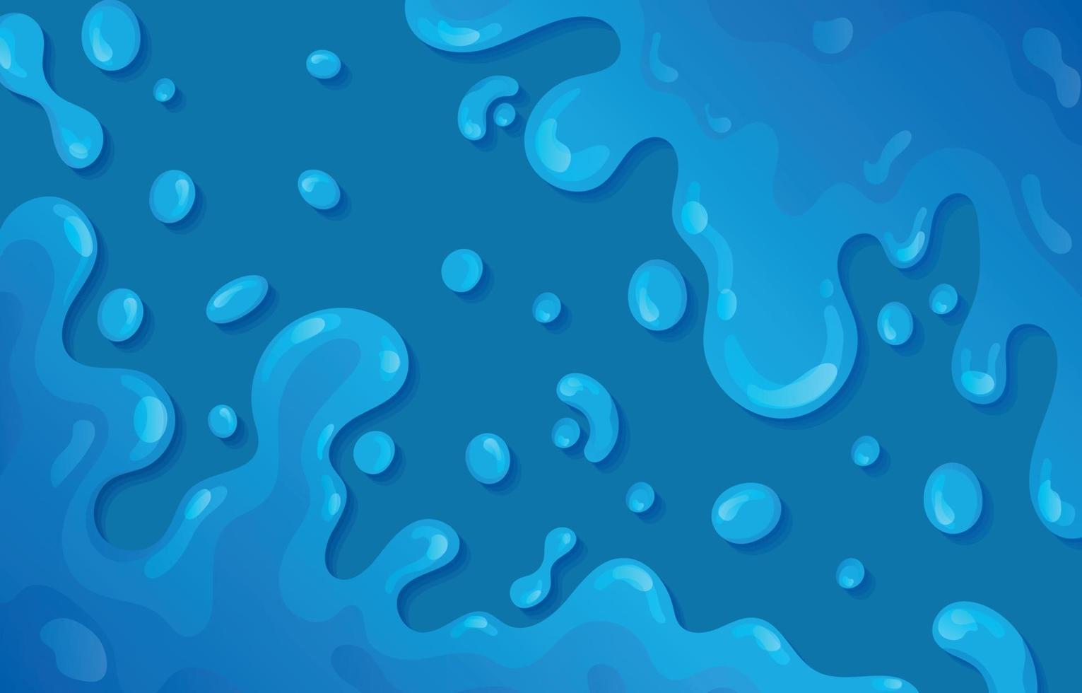 water splash background vector