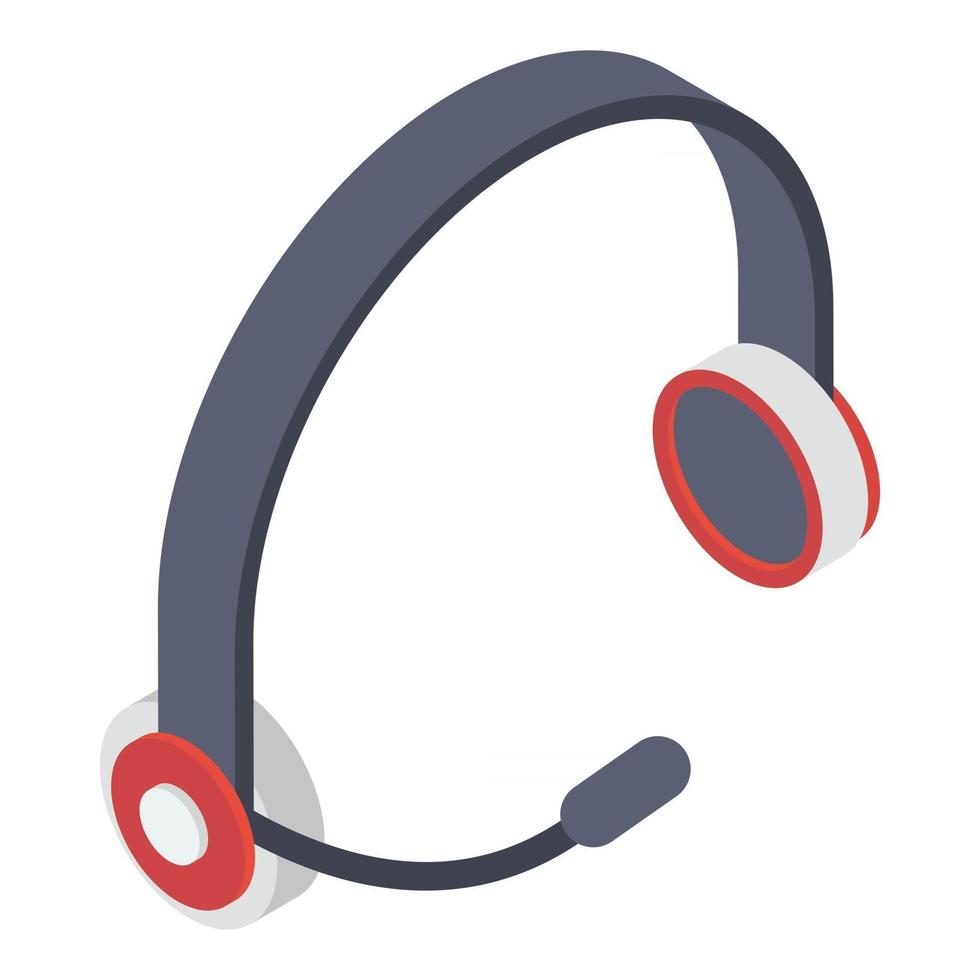 conceptos de conjunto de auriculares vector