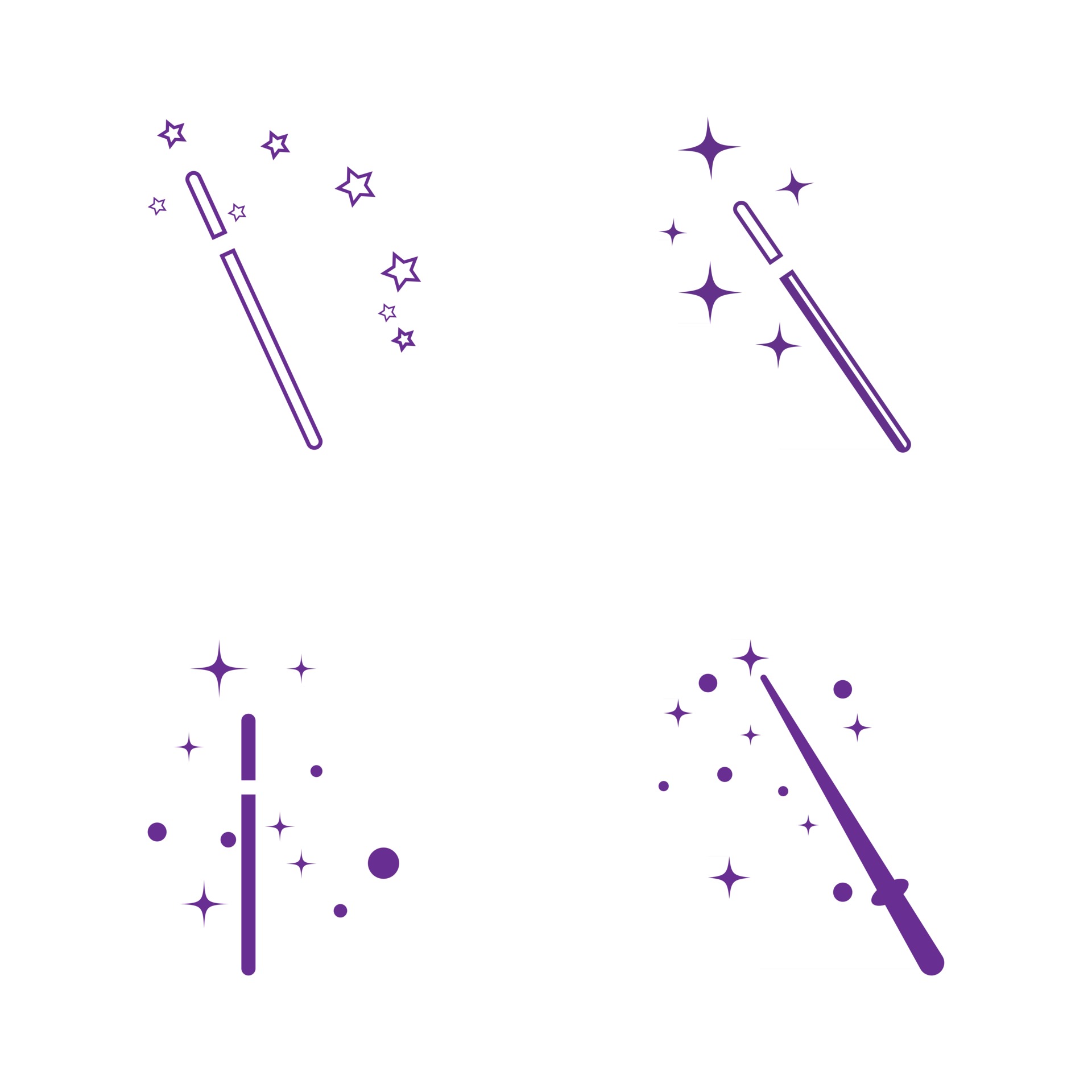 Download Wand Magic stick icon vector template 2852961 Vector Art at Vecteezy