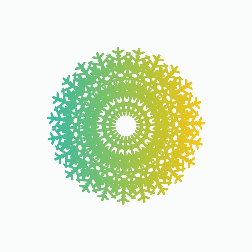 Mandala Decorative And Ornamental Abstract Colorful design vector