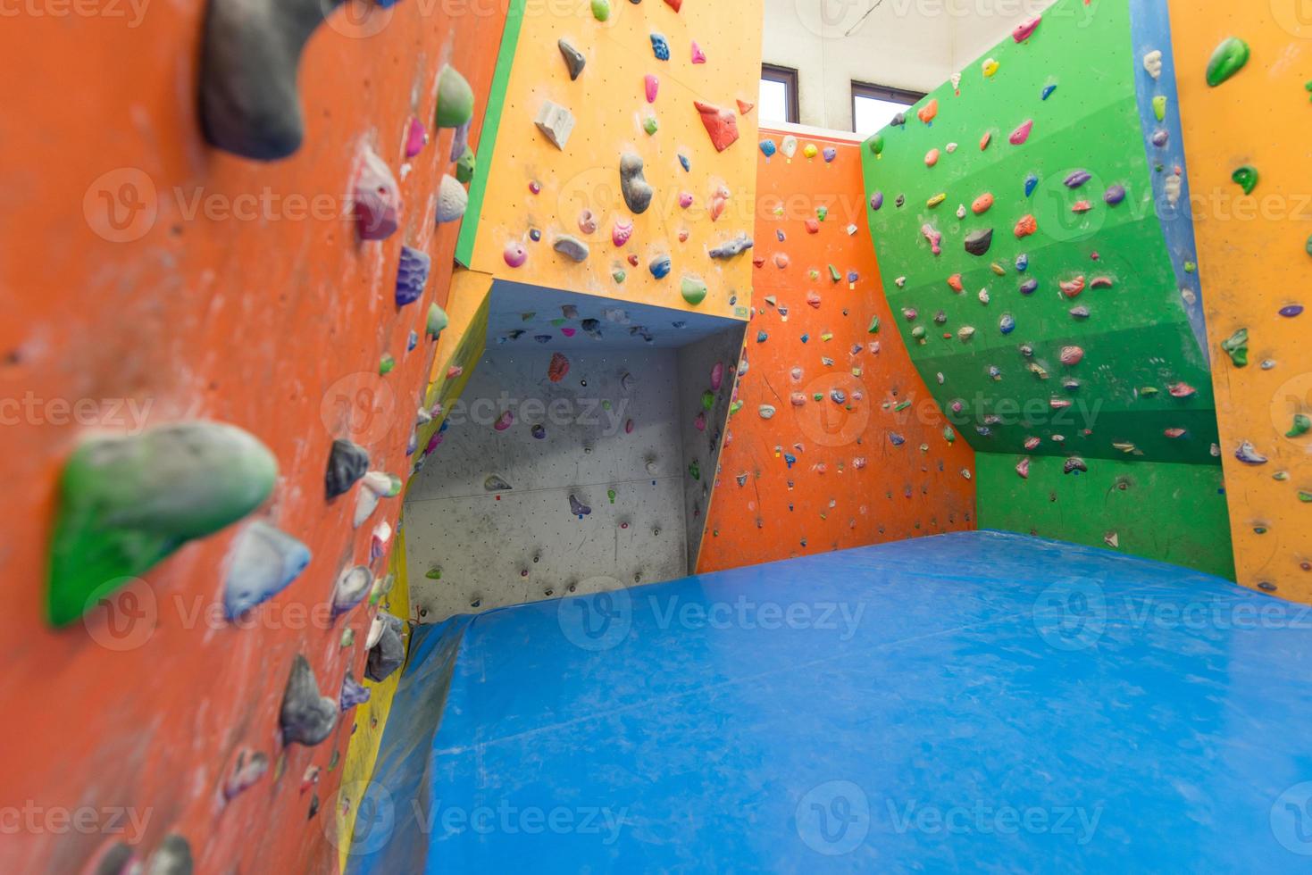 entrenamiento de escalada en interiores foto