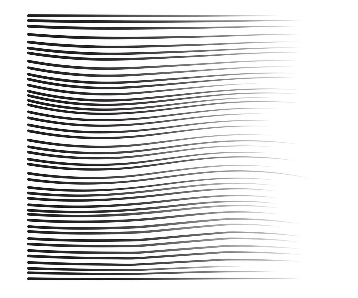 Speed lines Flying particles Seamless pattern, Fight stamp Manga graphic texture, Comic book speed horizontal lines on white background vector