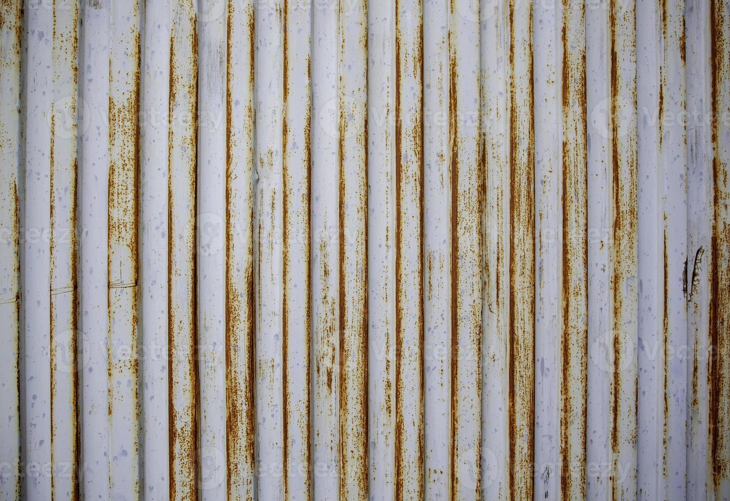 Rust texture on metal wall photo