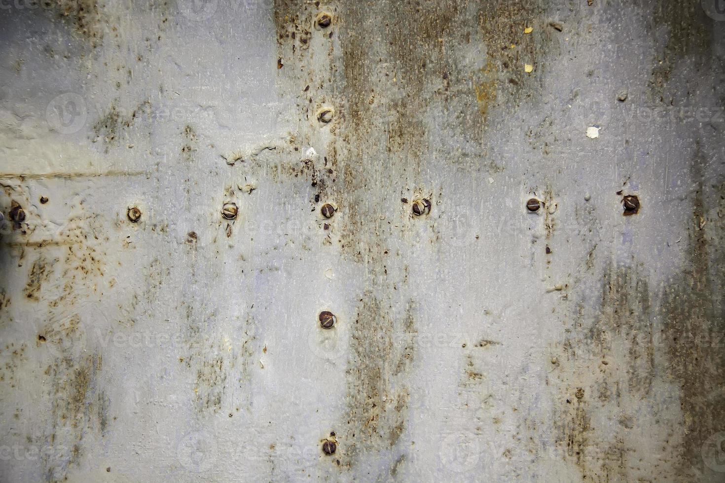 Rust texture on metal wall photo