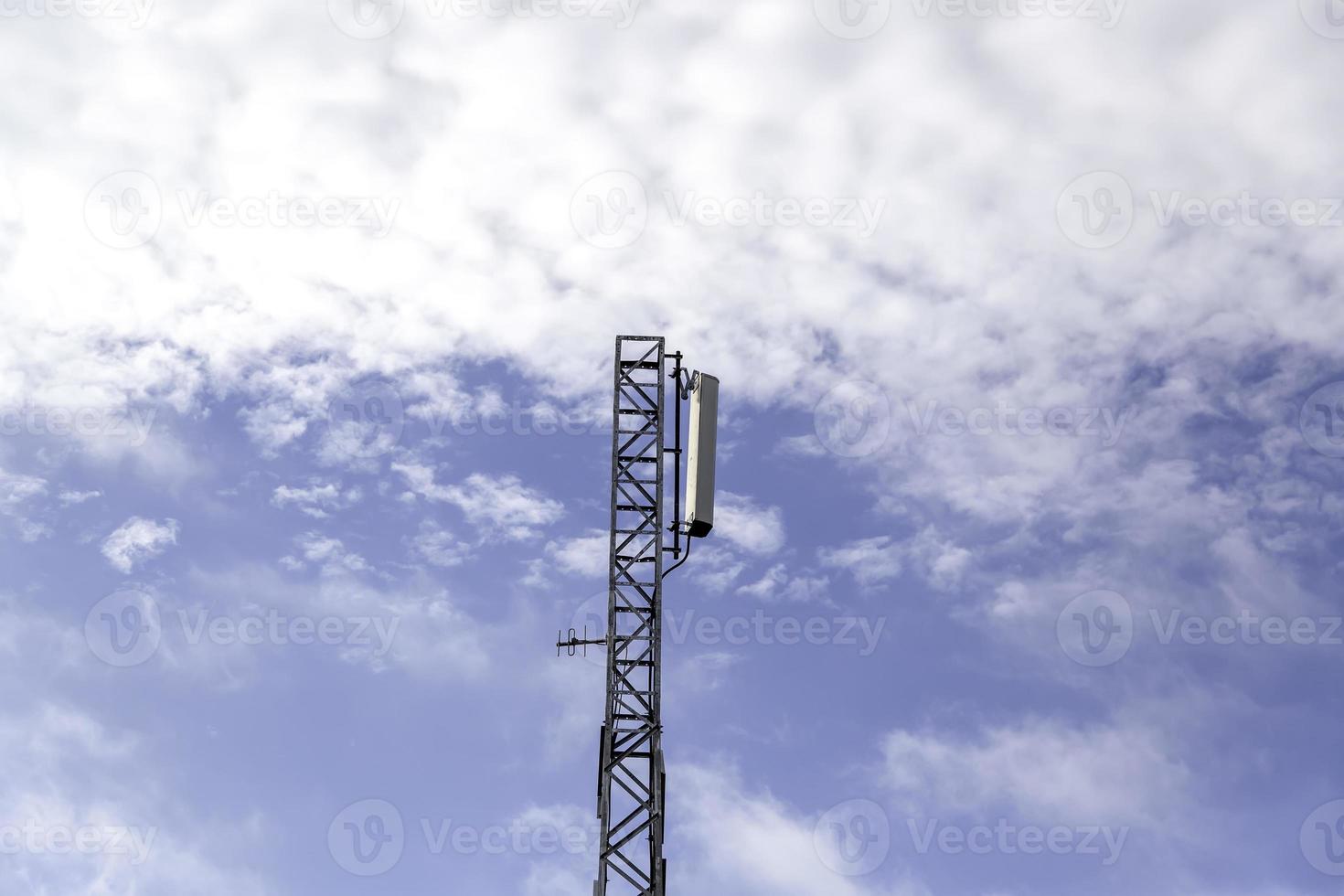 Electrical tower landscape photo